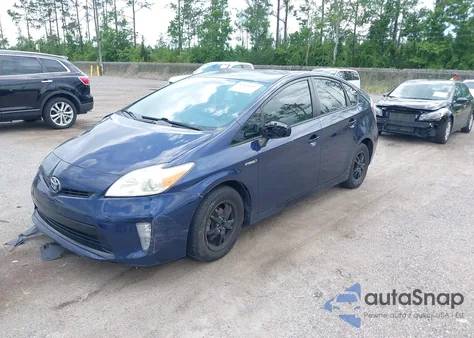 2014 Toyota Prius Two из США, поврежденный, VIN JTDKN3DUXE0388743